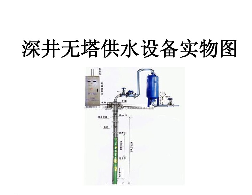 哈尔滨阿城区井泵无塔式供水设备